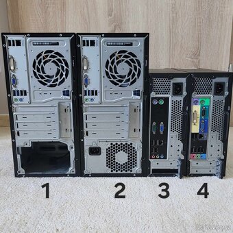 Stolní počítač - 4ks - 2