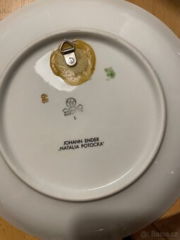 Sběratelský porcelánový talíř - 2