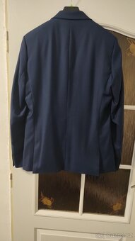 Modrý společenský oblek - 2