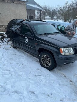 Jeep grand cherokee 4,7 LPG bouraný - 2