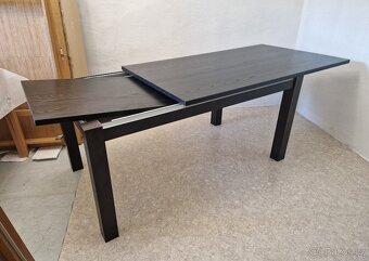 Sleva - Nový rozkládací stůl wenge - 2