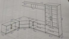 Obývací stěna - 2