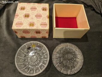 Bohemia Crystal originál broužená dóza - 2