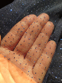 Sváteční šatičky - modré vel.92 (M&S) - 2