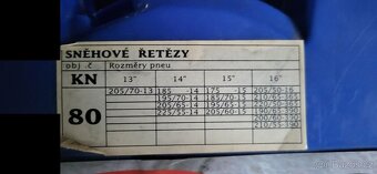 Sněhové řetězy na auto - 2