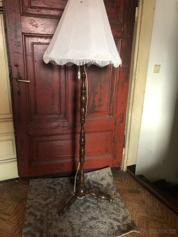 Stylová retro stojací lampa - 2