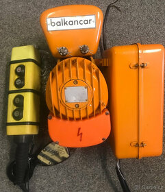 Kladkostroj a ND pro (jeřábová kočka) BALKANCAR - 3,2 a 5t. - 2