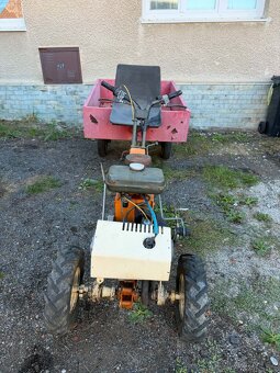 Fortschritt E930/E931 Simson + sklápěcí vozík + sekací lišta - 2