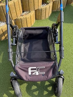 Kočárek Patron F4C dvoj kombinace  + Cybex skládací - 2