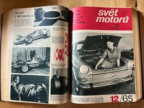 Prodám svázaný Svět motorů 1965 - 2