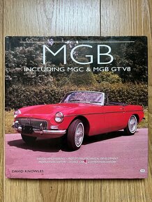 MGB MGC V8 GT MGA montážní manuály a sběratelské publikace - 2