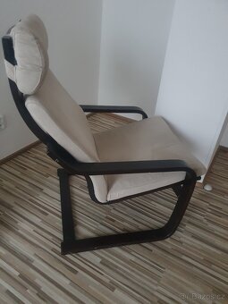 Prodám houpací křeslo s podnožkou zn. Poäng - 2