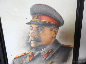 Obraz Josef Stalin vrchní velitel rudé armády maršál sověts. - 2