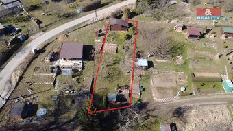Prodej zahrady s chatkou, 381 m², Písek - 2