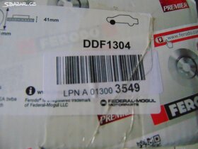 Brzdové kotouče Ferodo DDF 1304 pro Fiat a OPEL - 2