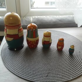 Matrioshka Kossak ,originál 5ks - 2