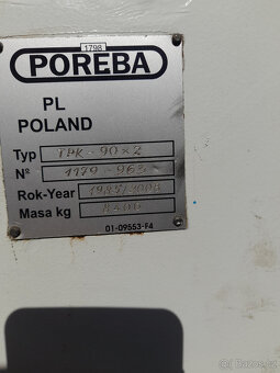 POREBA soustruh TPK 90 x 2000mm - 2