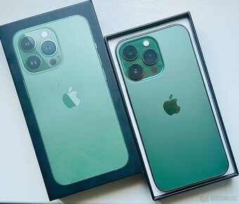 iPhone 13 Pro Alpine Green BATERIE 100% TOP - 2