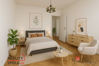Pronájem, byty/2+kk, 50.6 m2, Mládeže 1479/3, 16900 Praha, H - 2