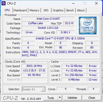 PC i3-9100T, 16GB RAM, SSD 1TB, RX550 2GB, Win 11 Pro - 2