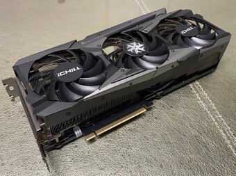 Prodám Inno3D GeForce RTX 3070 iCHILL X3 8GB – TOP stav, bez - 2