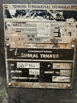 Rovnačka plechu QRVP 160 - 2