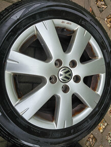 ALU letní kola disky VW Caddy 5x112 R16 ET50 6J - 2