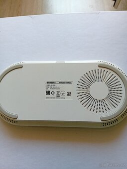 Samsung Bezdrátová nabíječka Duo Pad - bílá - 2