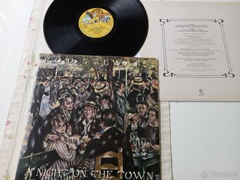 Rod STEWART   „A Night on the Town“  /Riva 1976/+ orig vnut - 2