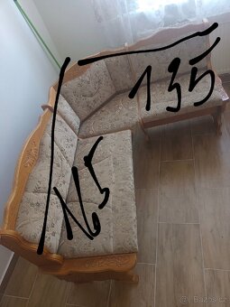 Dnes za 1500,- Rohová lavice - 2
