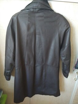 Kabátek podzimní kožený L/XL - 2
