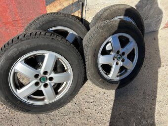 Alu kola 5x100 R15 Nové zimní gumy Triton - 2