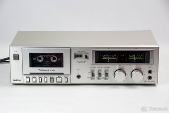 TECHNICS RS-M205 / stříbrný japonský tapedeck - 2