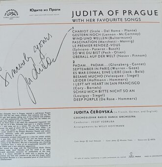 Judita - Judita Of Prague With Her Favourite Songs (LP) - 2