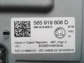 LCD display Columbus - Kodiaq / Karoq - 565919606D - 2