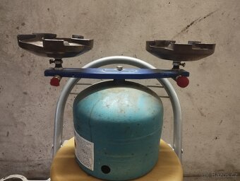 Dvouplotýnkový vařič na PB 2kg - 2