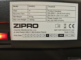 Skládací běžecký pás Ramble s nastavením náklonu - 2