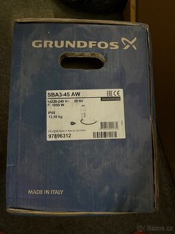 Ponorné čerpadlo do studny Grundfos SBA 3-45AW /97896312) - 2