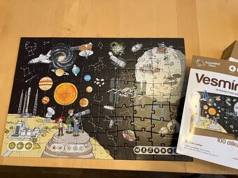 Puzzle Vesmír - Kouzelné čtení Albi tužka - 2