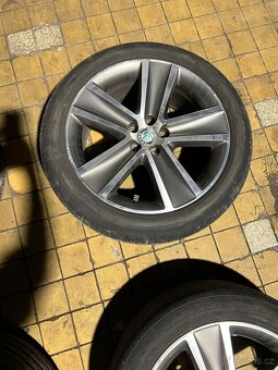 Alu 5x100 R17 Letní pneu - 2