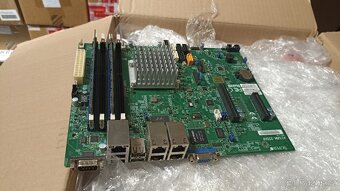 Supermicro A1SAM-2550F, Intel Atom C2550 14W TDP, 16GB RAM - 2