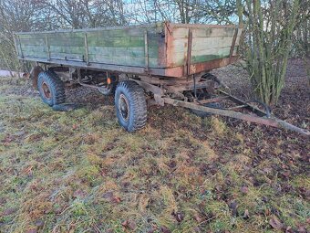 Vlek 7t hydraulický sklápěč, bez TP. - 2