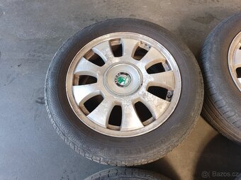 ALU 16 Škoda 5x100 + pneu - 2