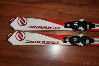 lyže dynamic 110 cm , lyžaky Salomon - 2