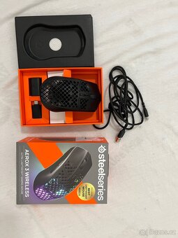 SteelSeries Aerox 3 Wireless black (cerna) - 2