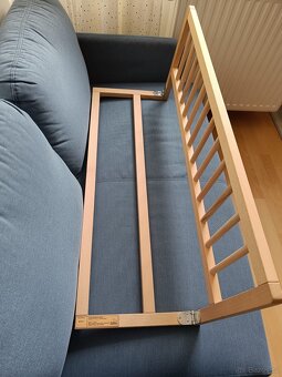 Zábrana na postel dřevěná - 2