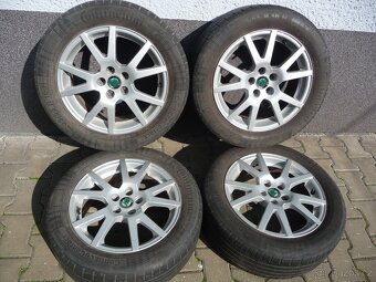 SADA ALU 16 ŠKODA SPIDER OCTÁVIA I RS 5x100 ET42 - 205/55R16 - 2
