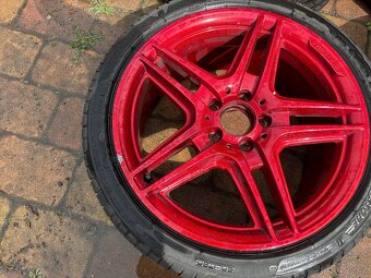 ALU kola Mercedes 5x 112 R18 w204/c204 AMG, dvourozměr - 2
