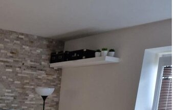 Nástěnná police Lack IKEA, bílá, 110x26 cm - 2