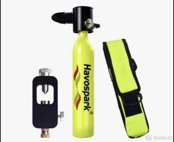 Potápěcská sada Scuba mini 0,5 l, vč. pumpy a přislušenství - 2